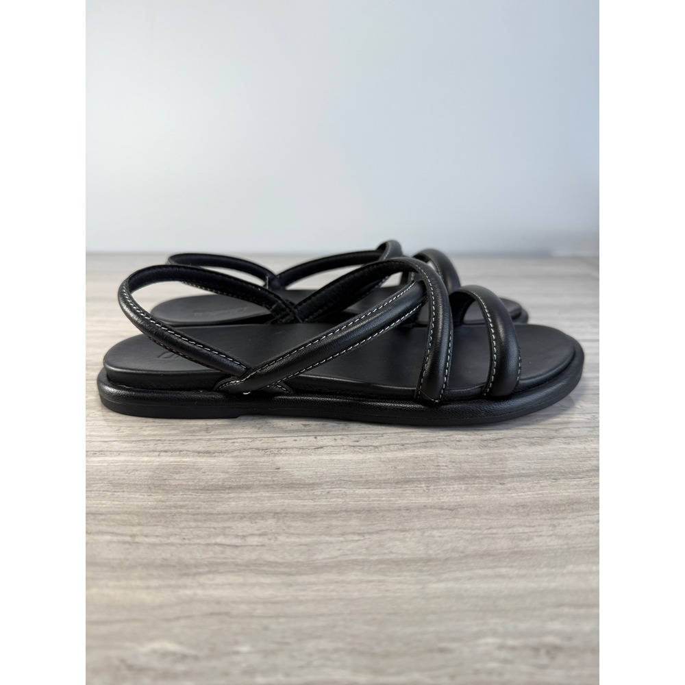 OluKai Tiare Strappy Leather Slingback Comfort Sandals Women's 7e Beach Resort - Picture 4 of 7